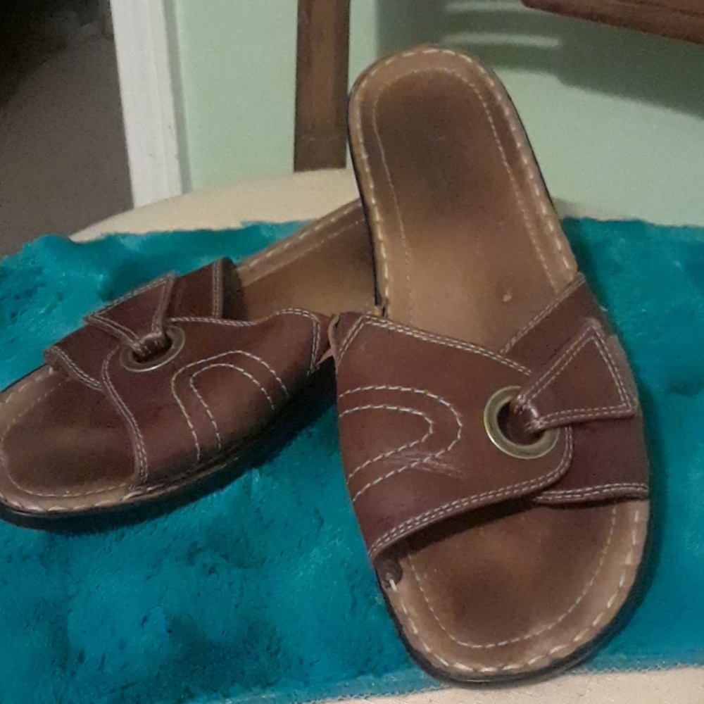 Josef Seibel 40 brown sandles